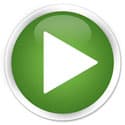 video play button in green